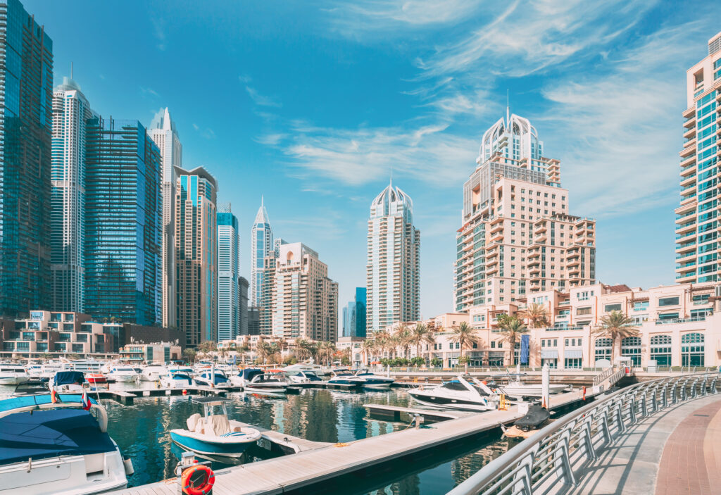 Dubai Holiday Home Permit guide - Dubai Marina skyline