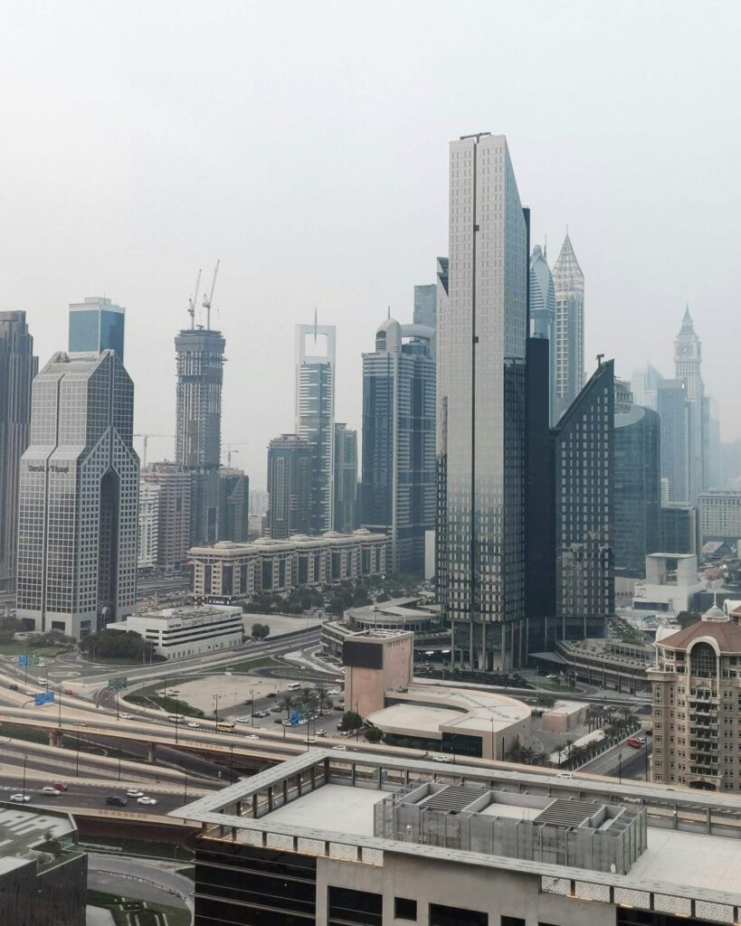 Dubai skyline showing key areas managed by Prime Stays for Airbnb properties